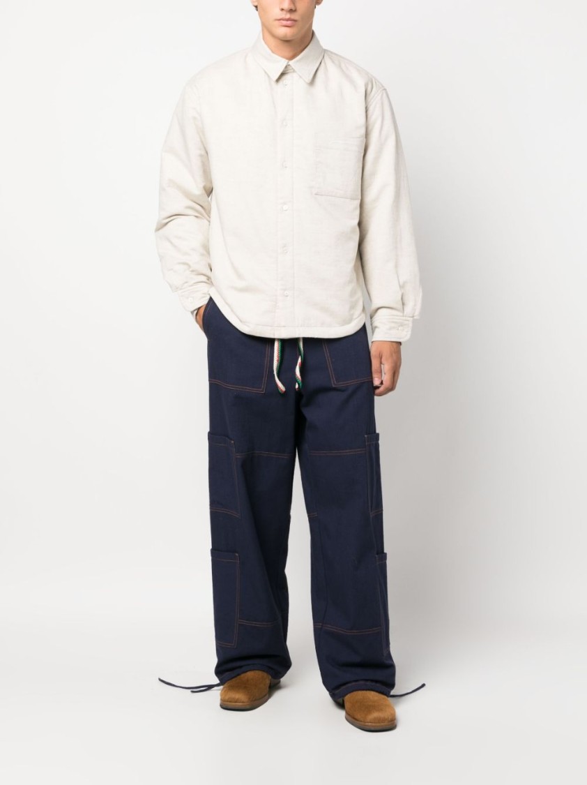 Jacquemus La Chemise Boulanger Cotton Blend Shirt