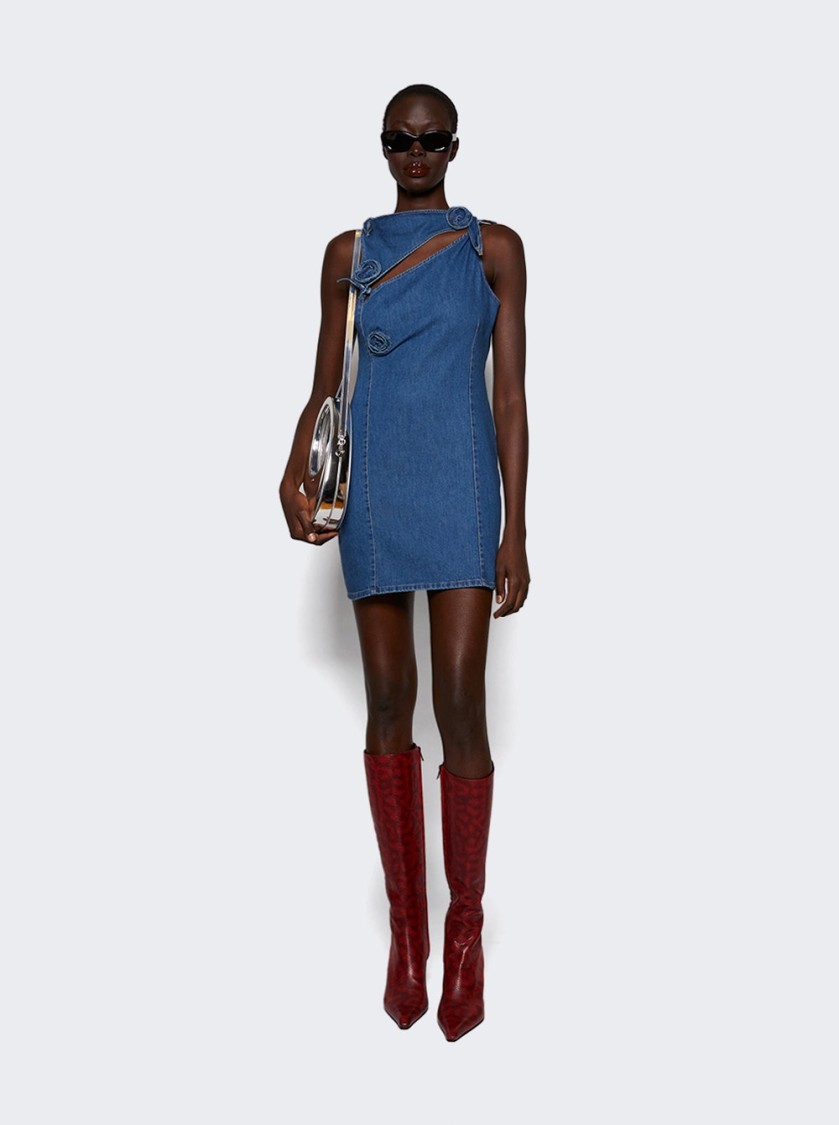 Alexander Wang Vivica 85 Knee High Boot Red