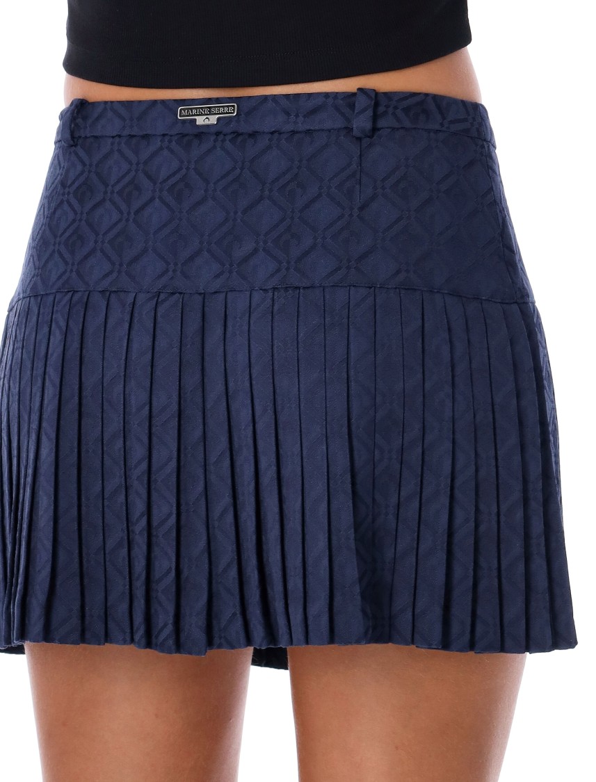 MARINE SERRE MARINE SERRE DIAMOND MINI SKIRT
