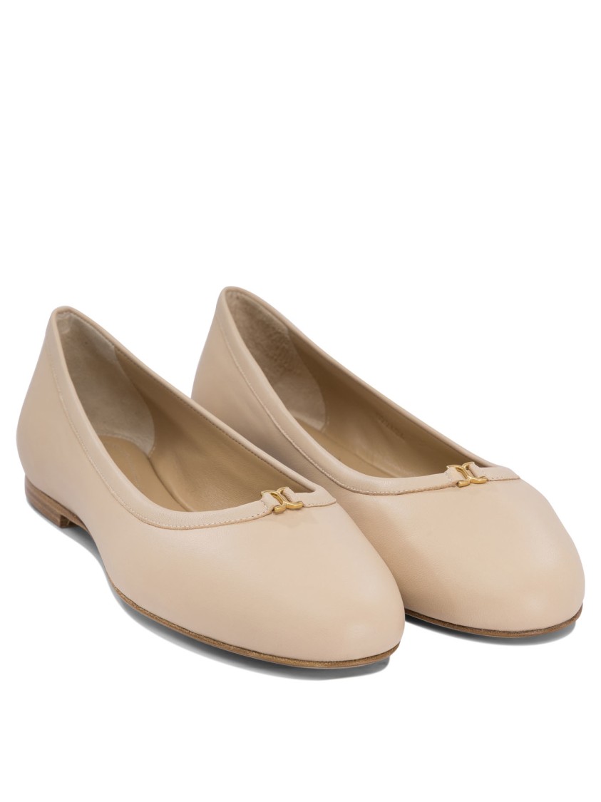 Chloé "marcie" Ballet Flats In Neutral