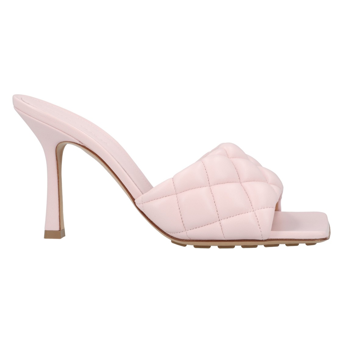 Bottega Veneta Padded High Heel Mules
