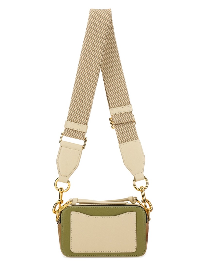 Marc Jacobs Block Design Gold-tone Hardware Cross-body