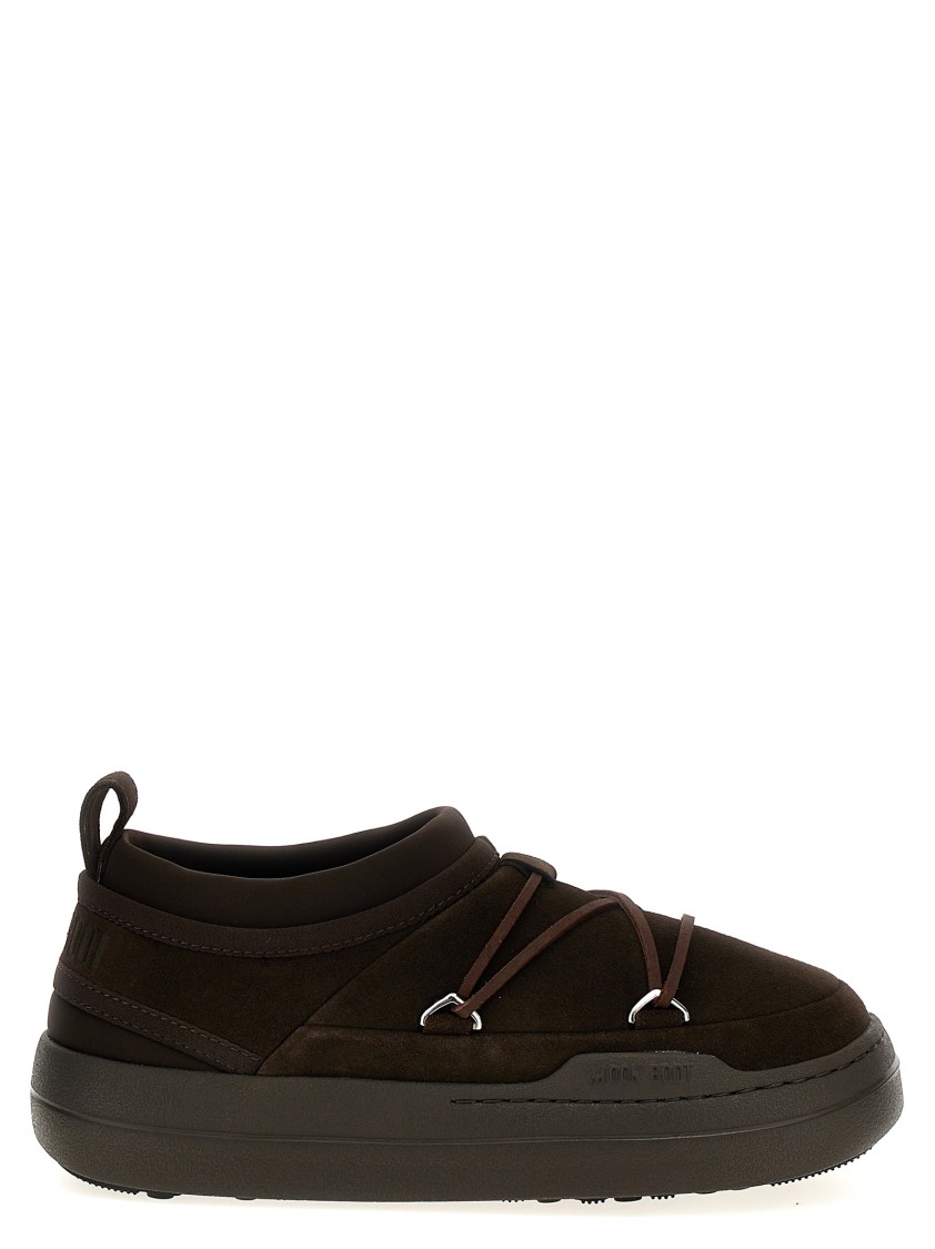Moon Boot 'park Icon' Sneakers In Brown