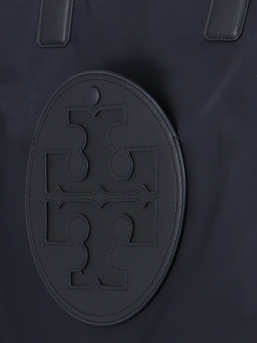 Tory Burch "ella" Large Tote Bag – Navy In Blue