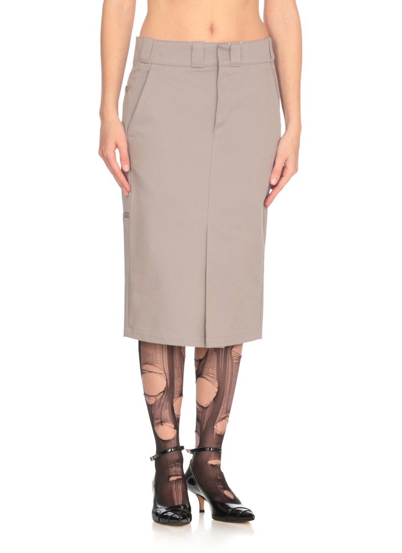 Maison Margiela Belt Loops Skirts In Gray
