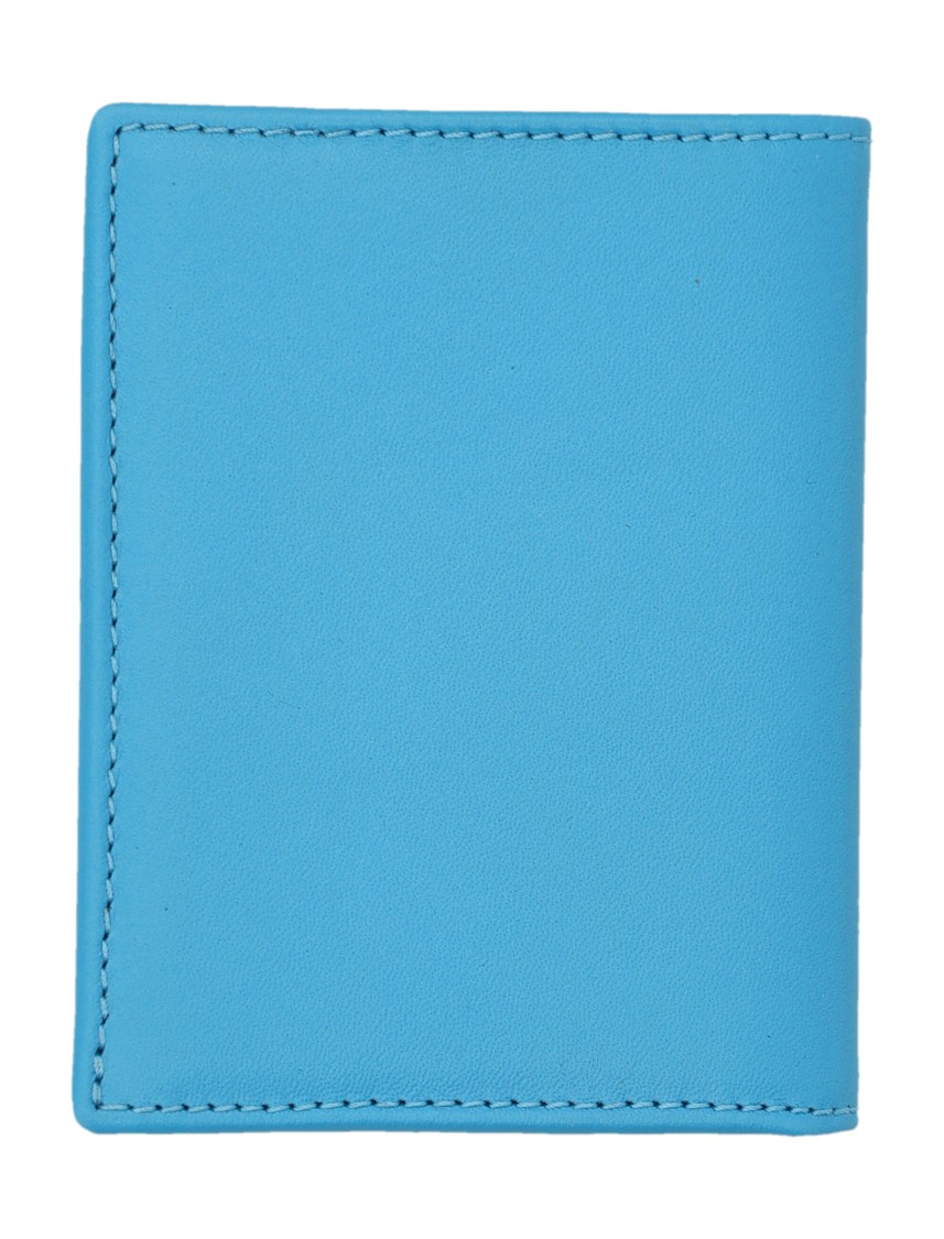 COMME DES GARÇONS COMME DES GARÇONS BLUE COWHIDE CARDHOLDER