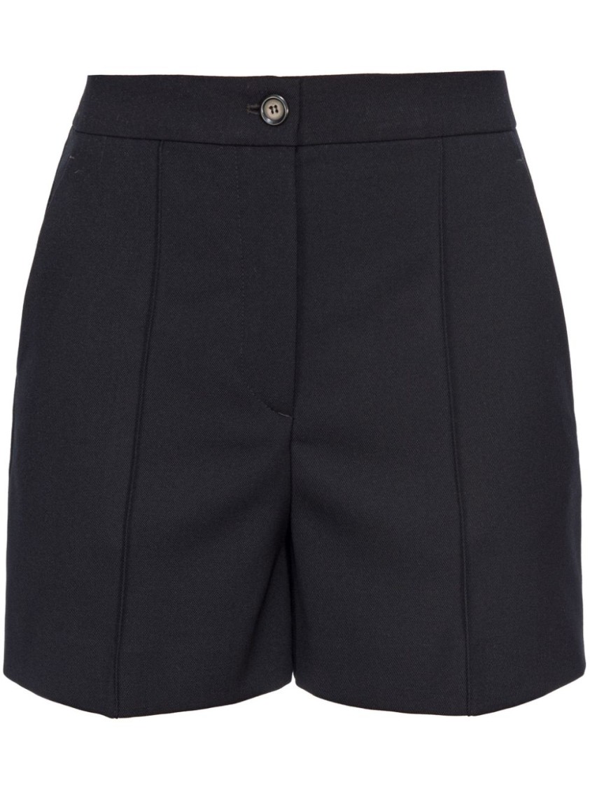 Shop Pinko Singapore Shorts In Black