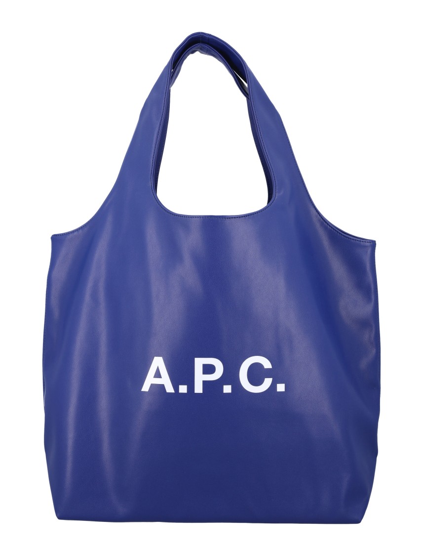 Apc A.p.c. Ninon Tote Bag In Blue