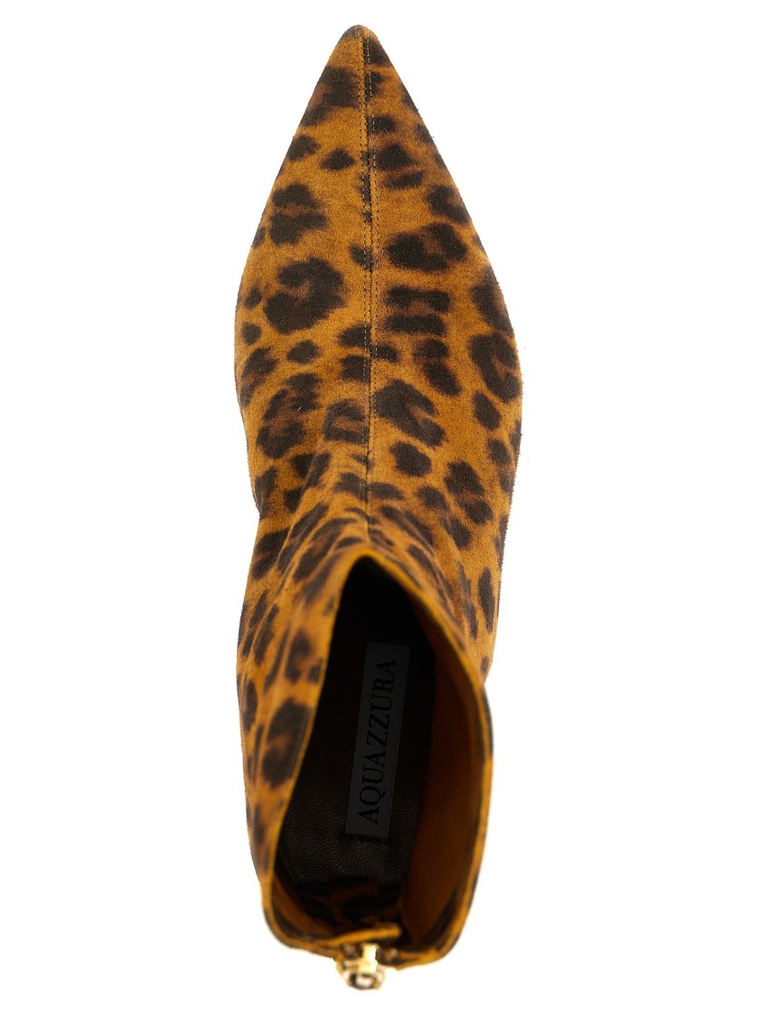 Aquazzura Leopard Print Montmartre Boot