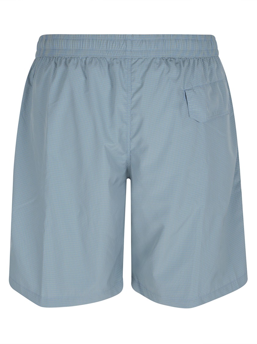 ELEVENTY ELEVENTY CLASSIC BLUE SWIMWEAR WITH ADJUSTABLE DRAWSTRING