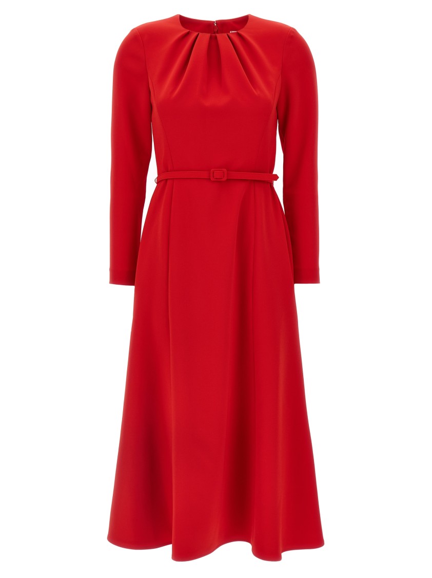 Carolina Herrera A-line Dress In Red