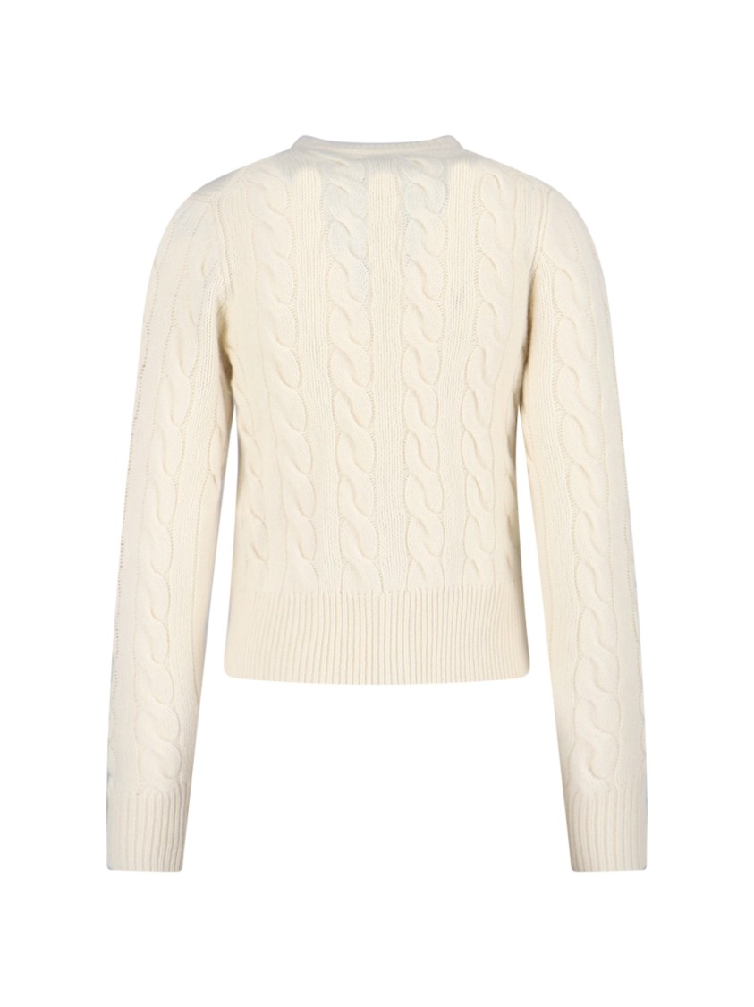 Polo Ralph Lauren Wool And Cashmere Cardigan In Neutral