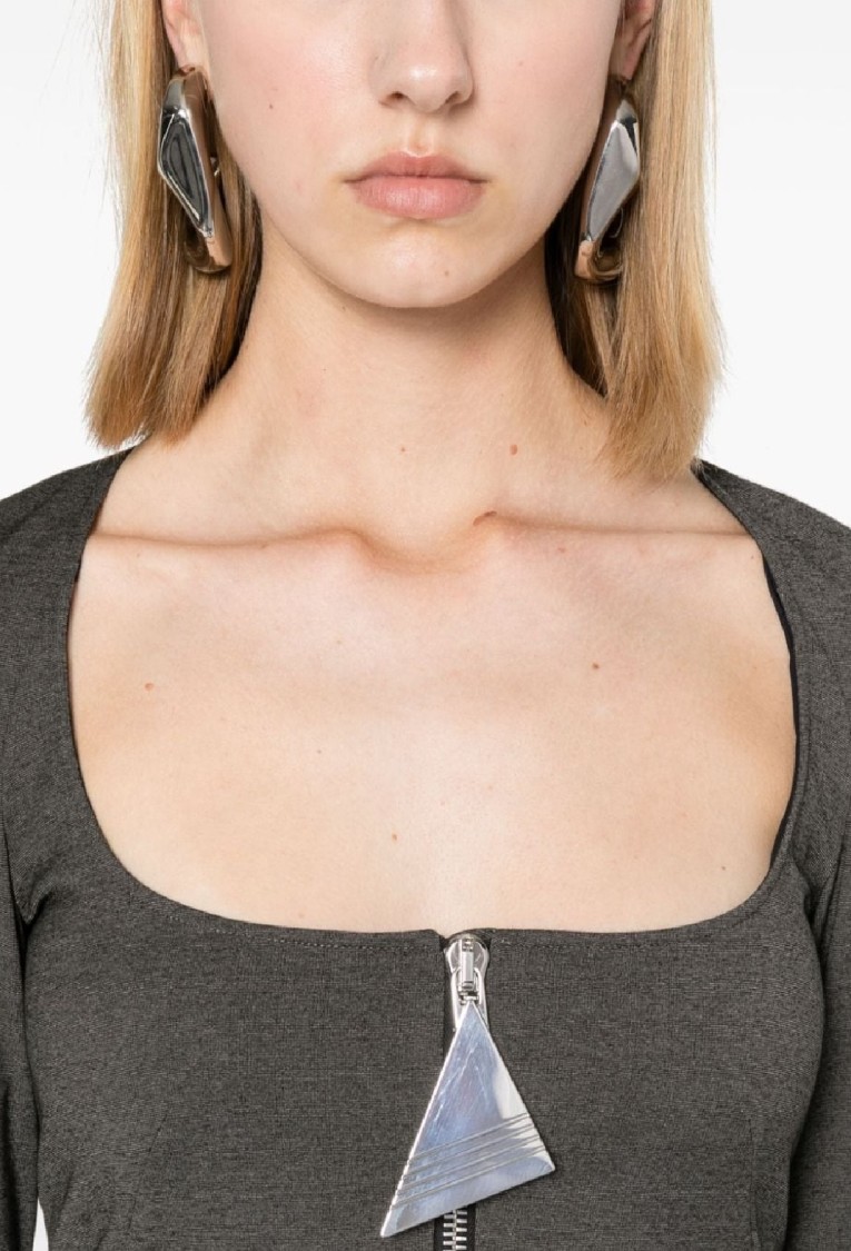 Attico The Scoop In Gray