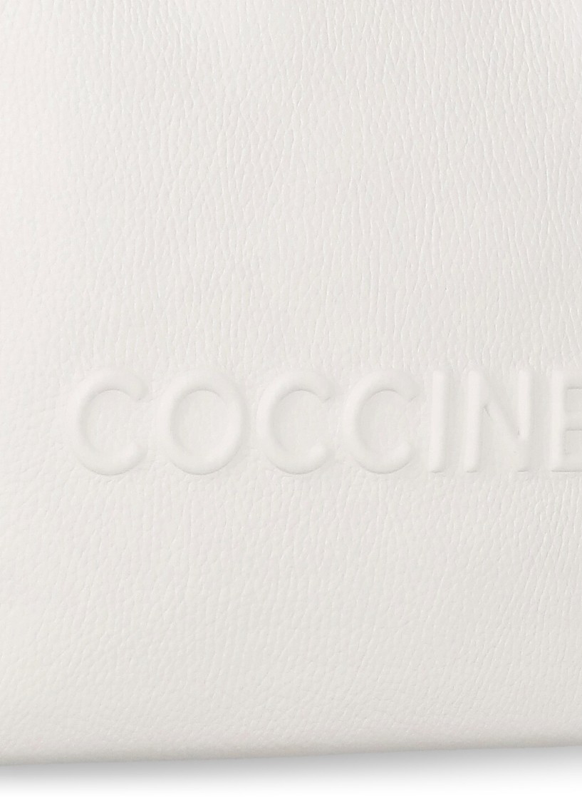 Shop Coccinelle Ivory Myrtha Bag