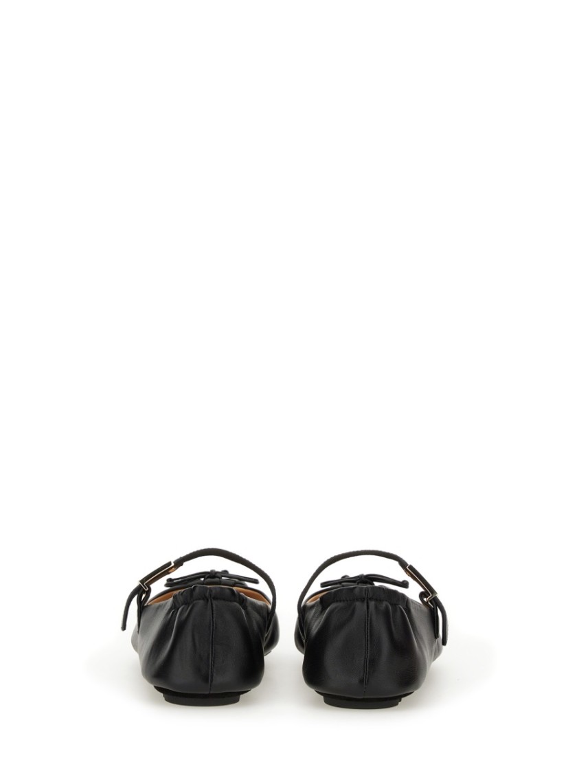 Fendi Ballerina With Ff Baguette Pattern