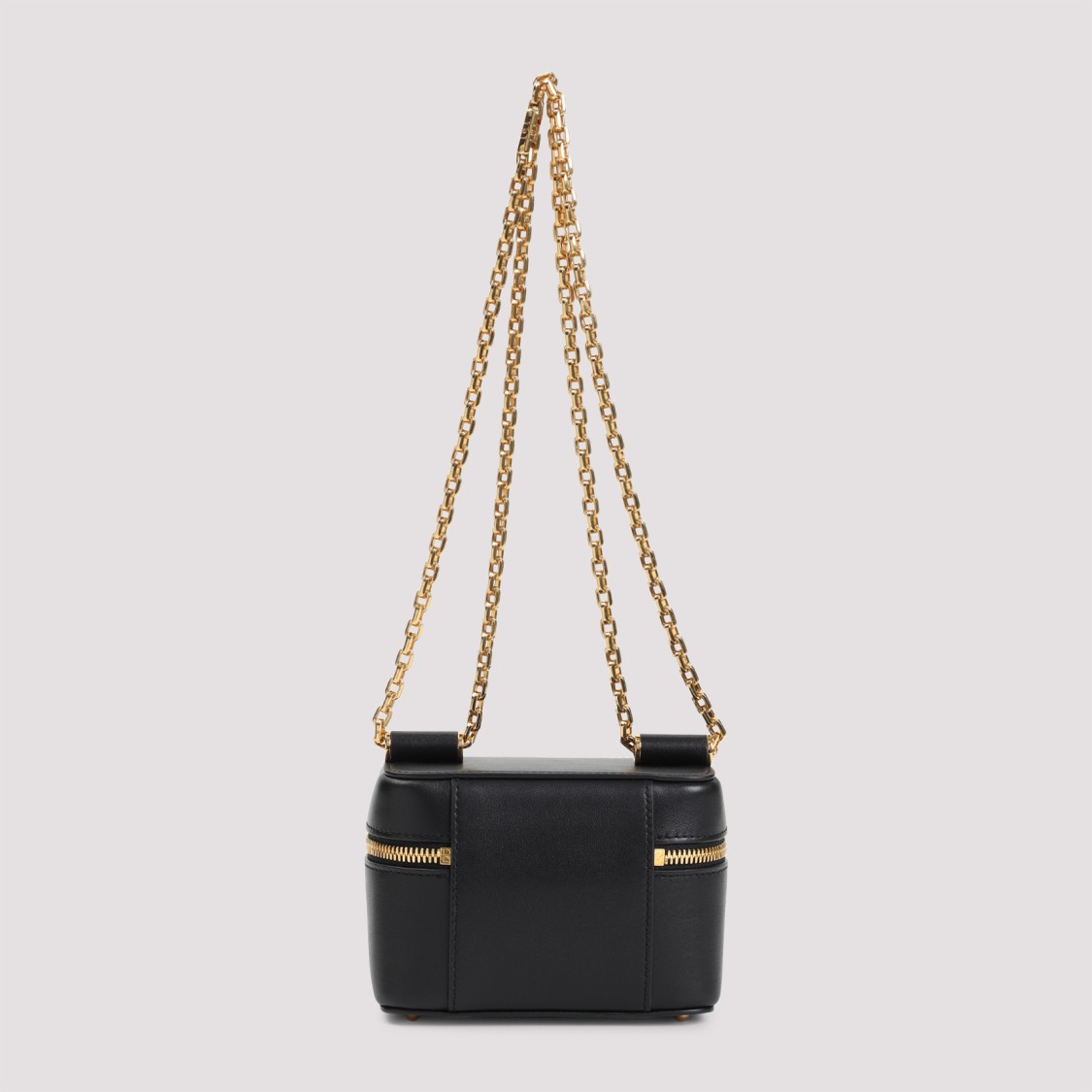 DOLCE & GABBANA DOLCE & GABBANA BLACK CALF LEATHER SHOULDER BAG