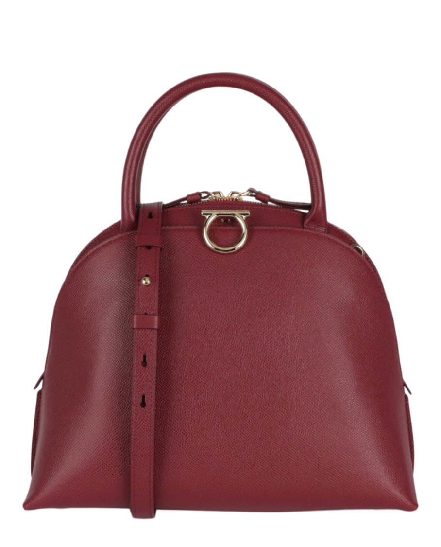 Ferragamo Gancini Medium Top Handle Bag