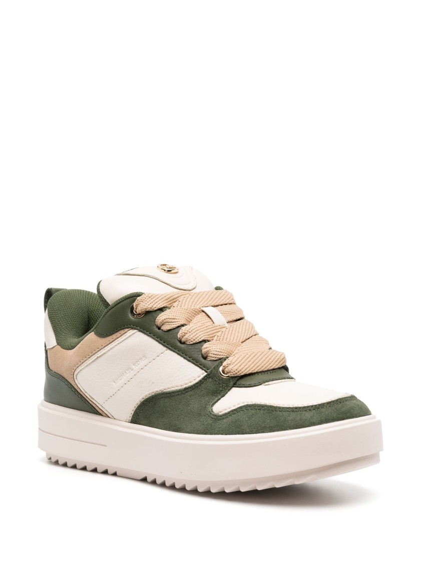 Michael Kors Rumi Lace Up In Green