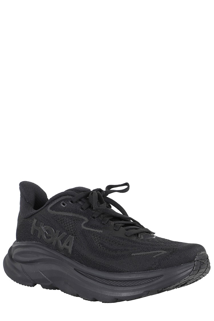 Hoka W Clifton 10 Sneakers In Black