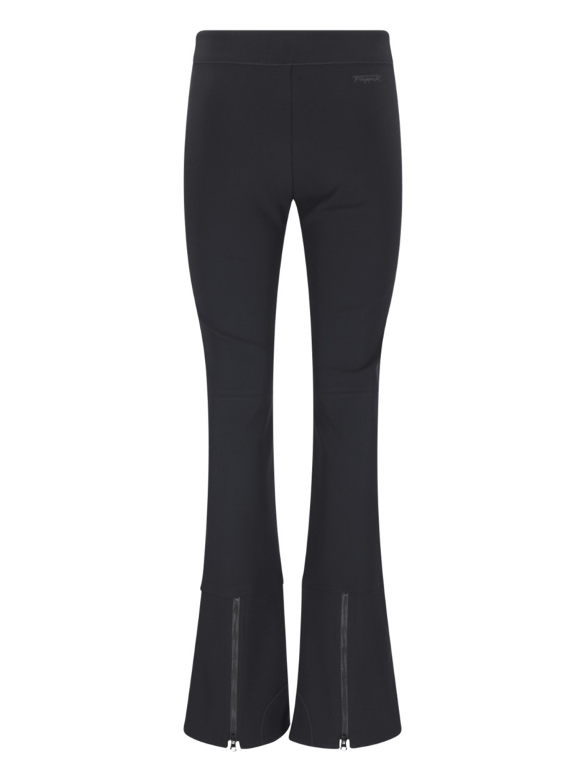 Filippa K Black Technical Fabric With Medium Rise In Black