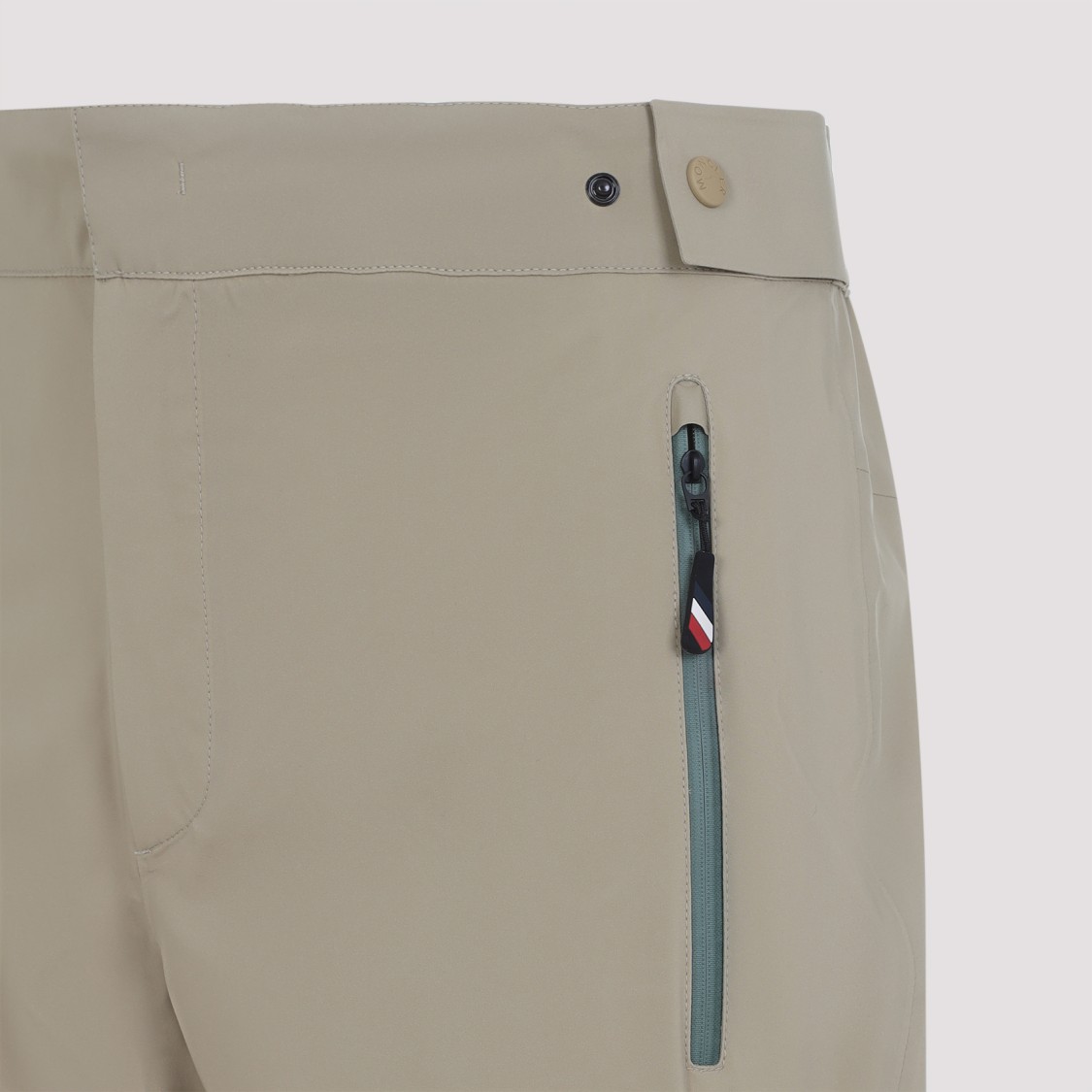 Moncler Grenoble Tapered Fit Trousers In Neutral Palette In Neutrals