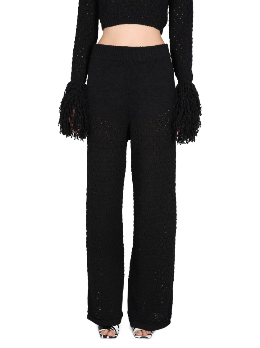 ROTATE BIRGER CHRISTENSEN ROTATE RELAXED FIT KNIT PANTS