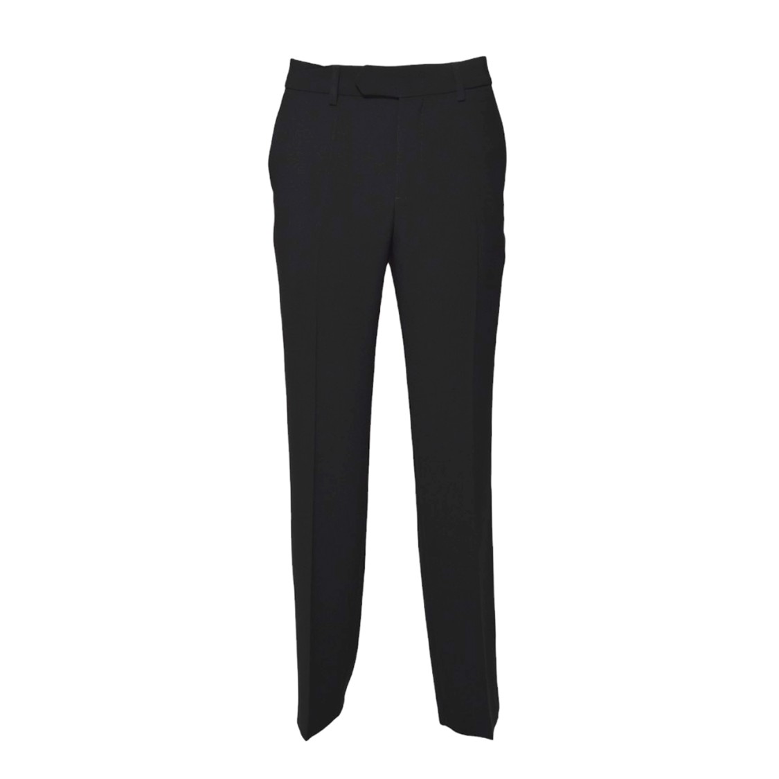 Aspesi Dark Blue Crepe Cady Trousers
