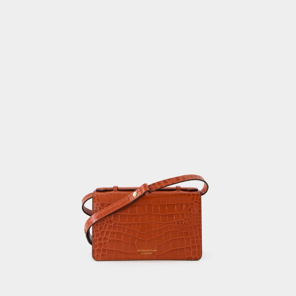 Victoria Beckham The Mini Dorian Crossbody - Leather - Red In Red