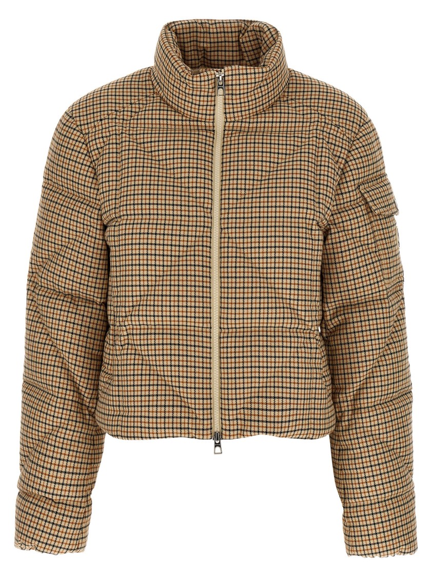 Moncler Keros Down Jacket In Neutral