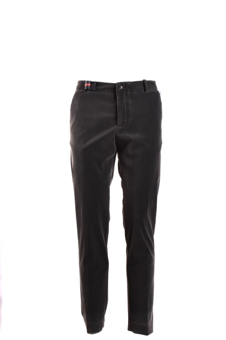 Rrd Tailored Vibrant Green Trousers With Subtle Ribbed Texture