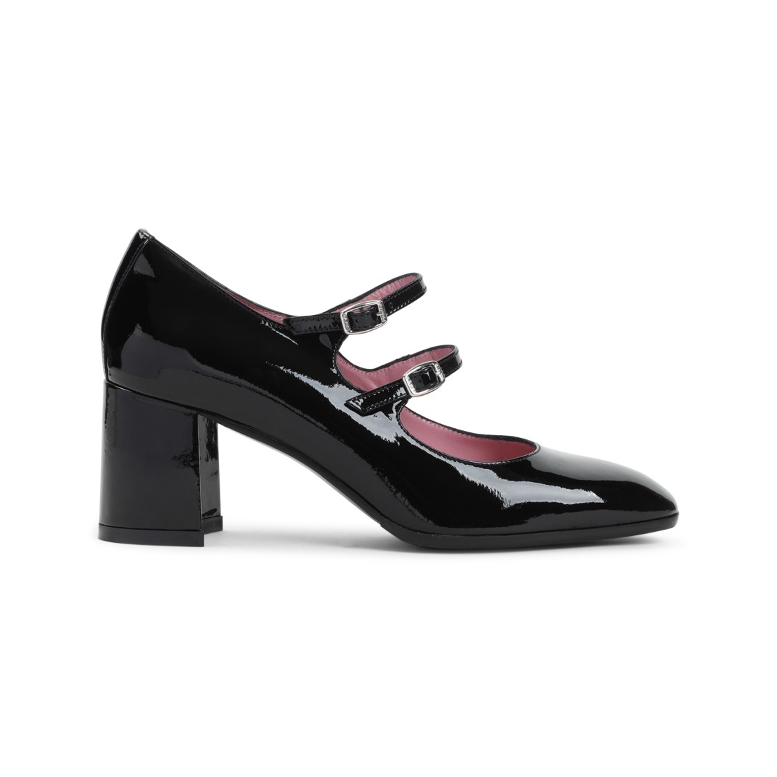 Carel Paris Black Patent Leather Pump