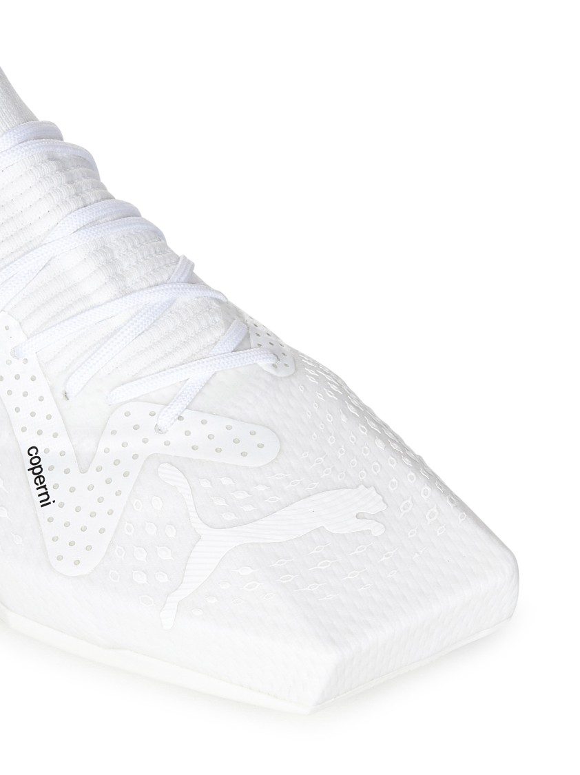 Coperni Minimalist White Sneakers With Unique Square Toe In White