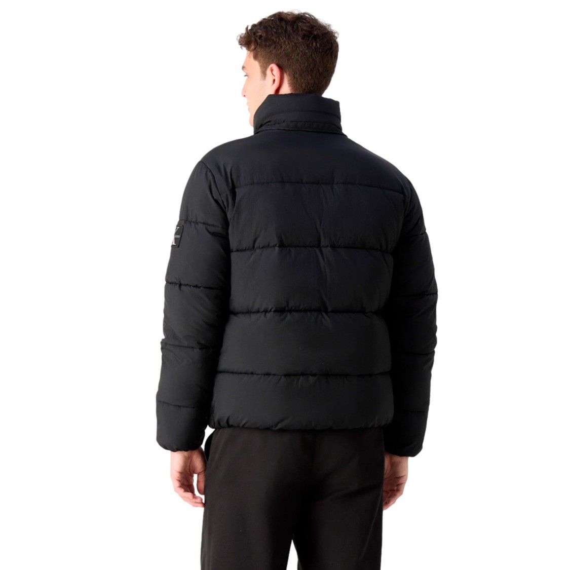 Shop Calvin Klein Black Padded Jacket