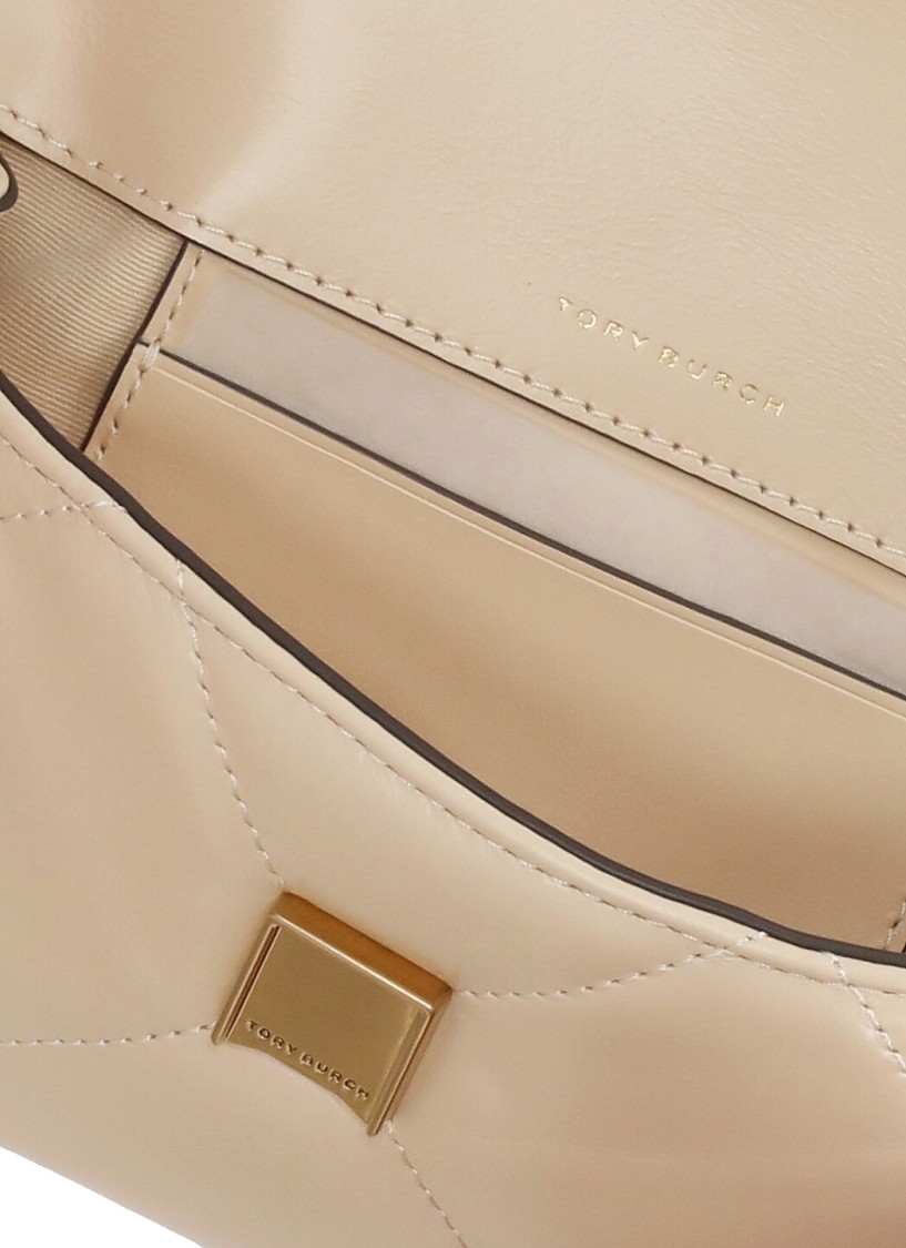 TORY BURCH TORY BURCH NATURAL LEATHER "KIRA" SHOULDER BAG