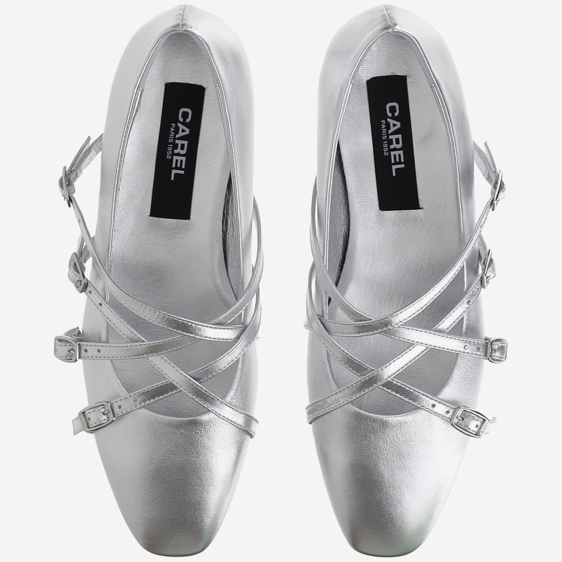 Shop Carel Eloise Dancers Flats In White