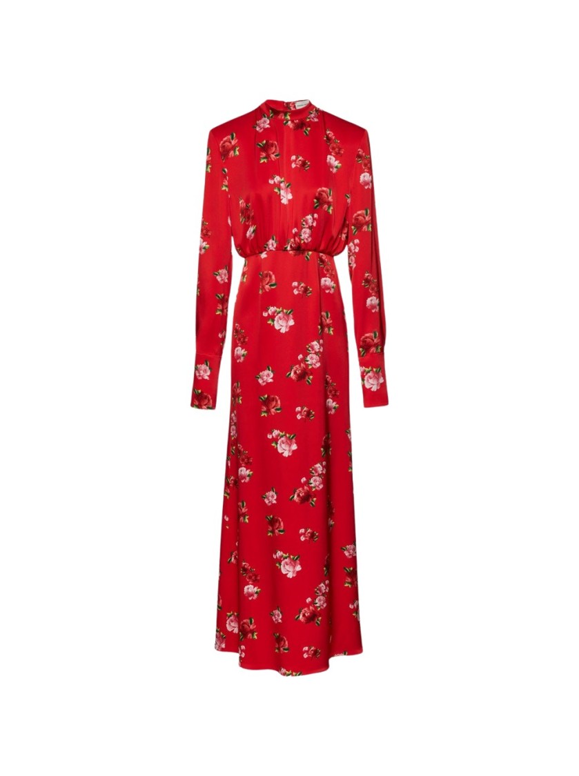 Magda Butrym Round Neck Gown