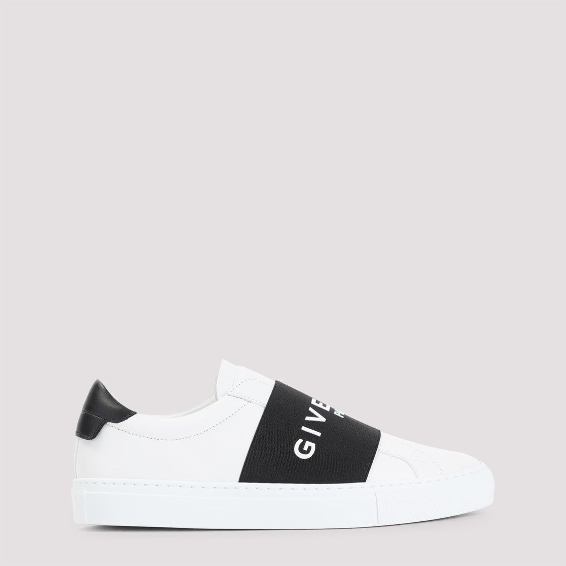 Givenchy White Calf Leather Sneakers In White
