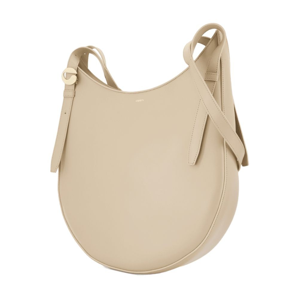 COPERNI COPERNI BELT SHOULDER BAG - LEATHER - BEIGE 