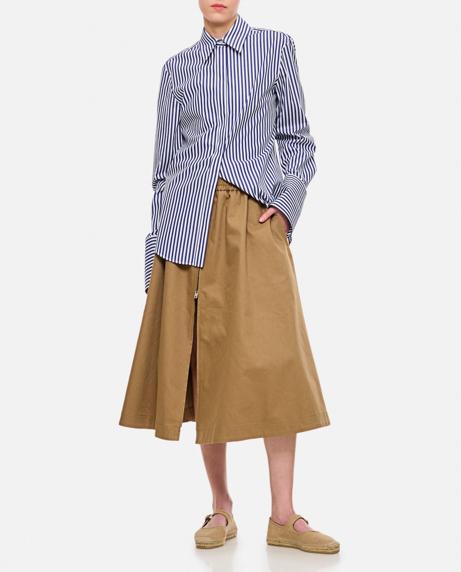 Golden Goose 'journey W's Circle' Skirt In Brown