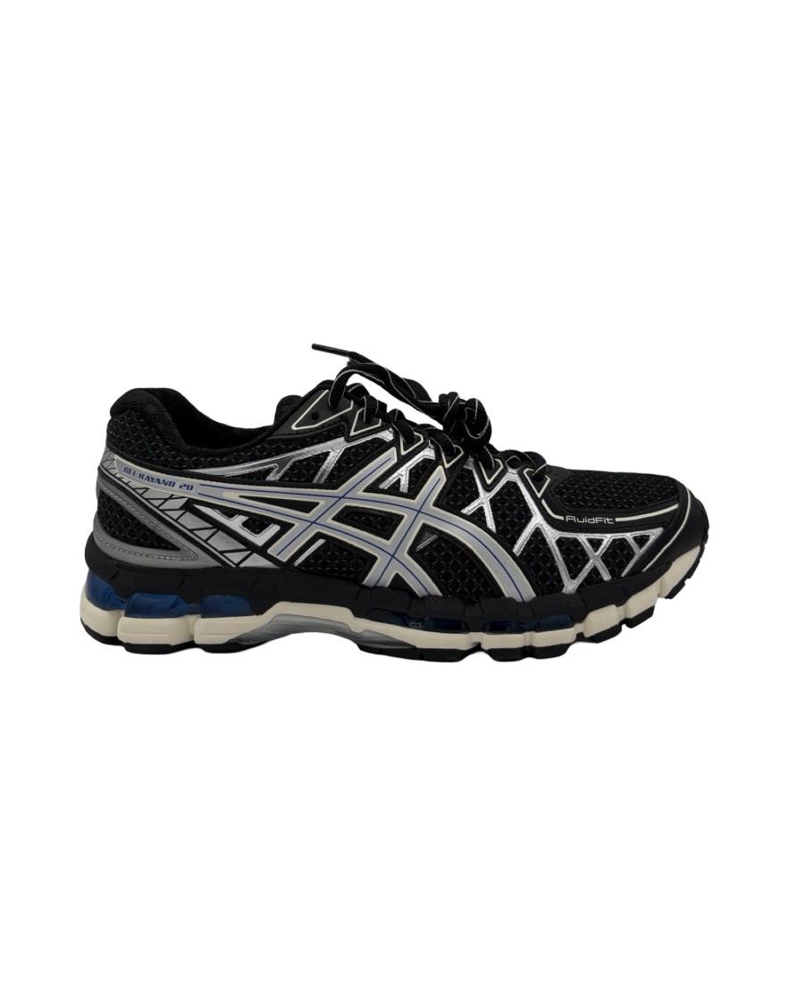 Asics Kayano 20 Black Sneakers In Black
