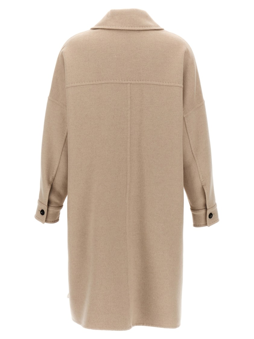 Max Mara Baruffa Coats And Trench Coats Beige