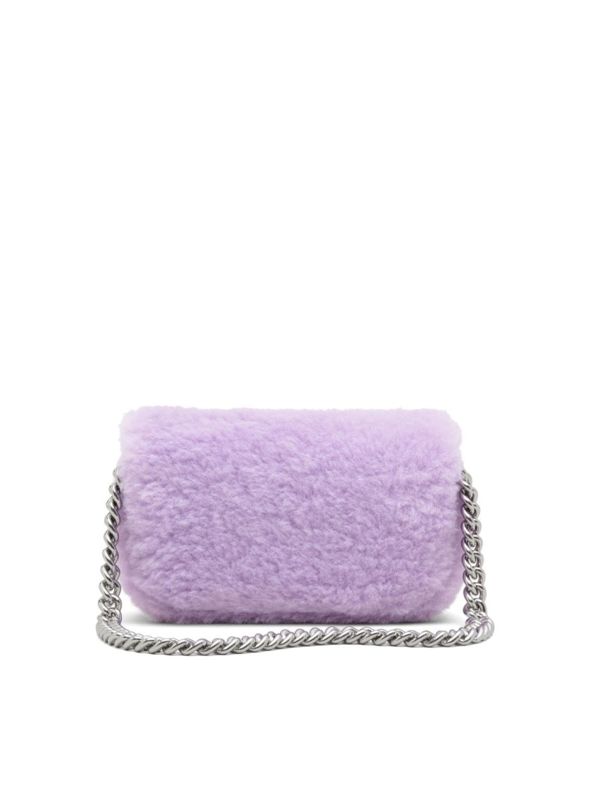 Marc Jacobs The Teddy J Marc Shoulder Bag In Purple