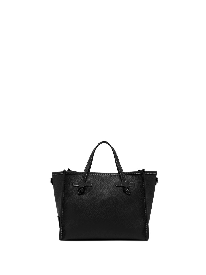 G.chiarini Marcella Marcella 32 Shopping Bag In Black Double Bubble Leather