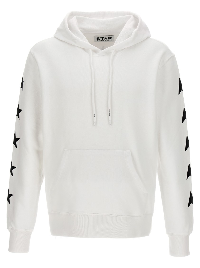 パーカー・フーディ Golden  White cotton Alighiero sweatshirt Golden Goose Alighiero' Hoodie in White | THE LIST