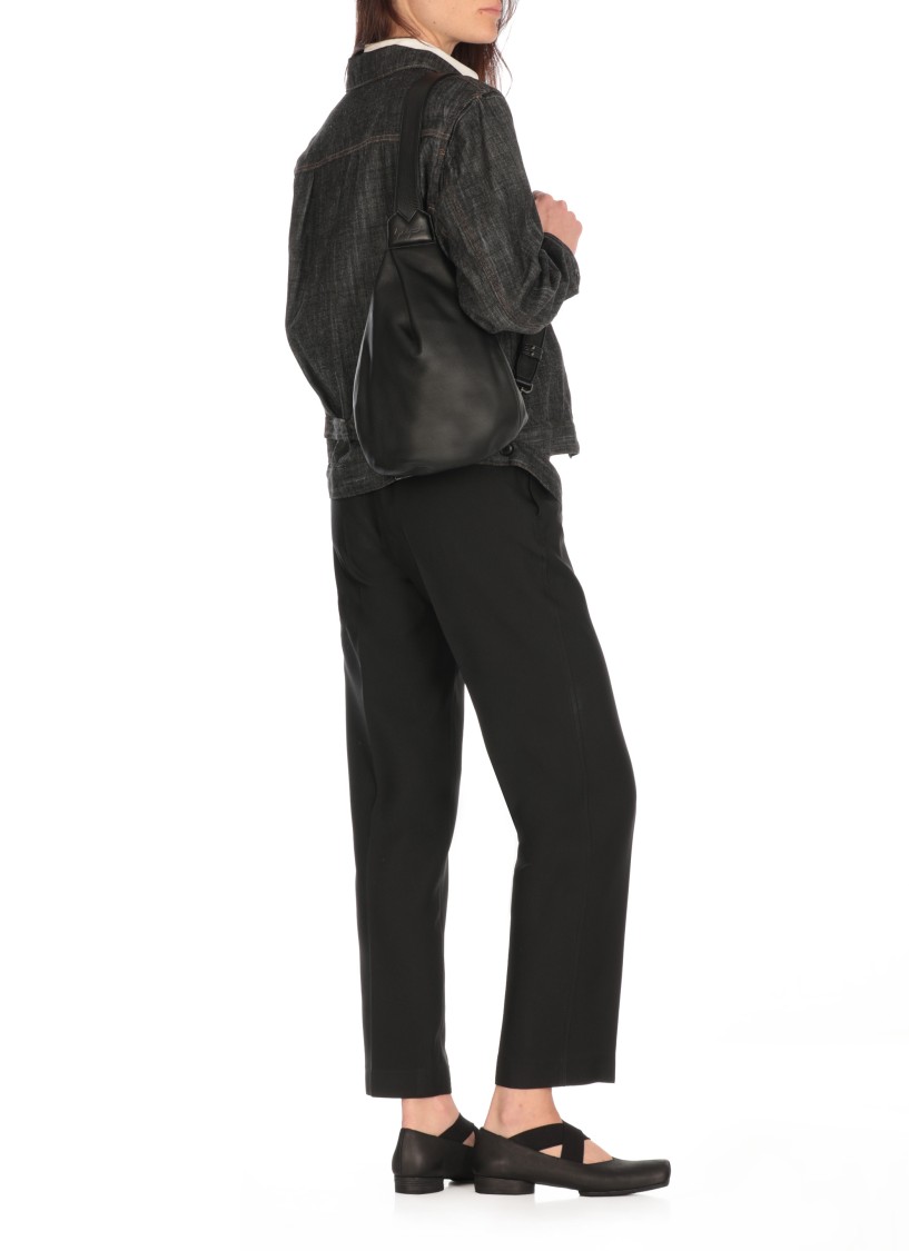 Y's Long Sleeve Denim Jacket In Black