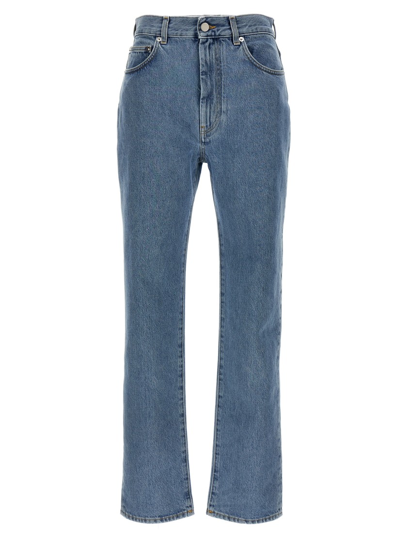 Loulou Studio Wular Jeans In Blue
