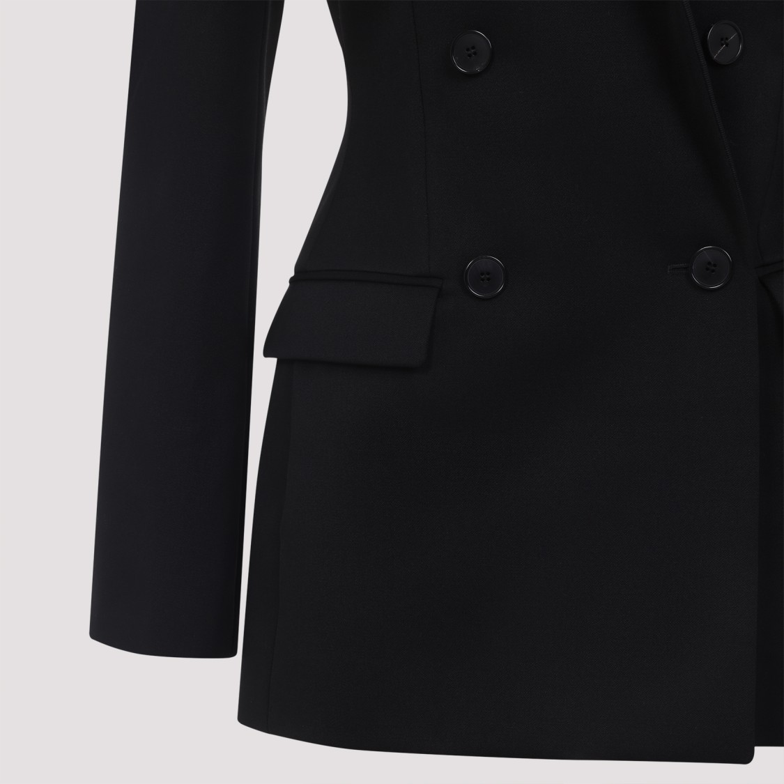 Givenchy Black Wool Jacket In Multi