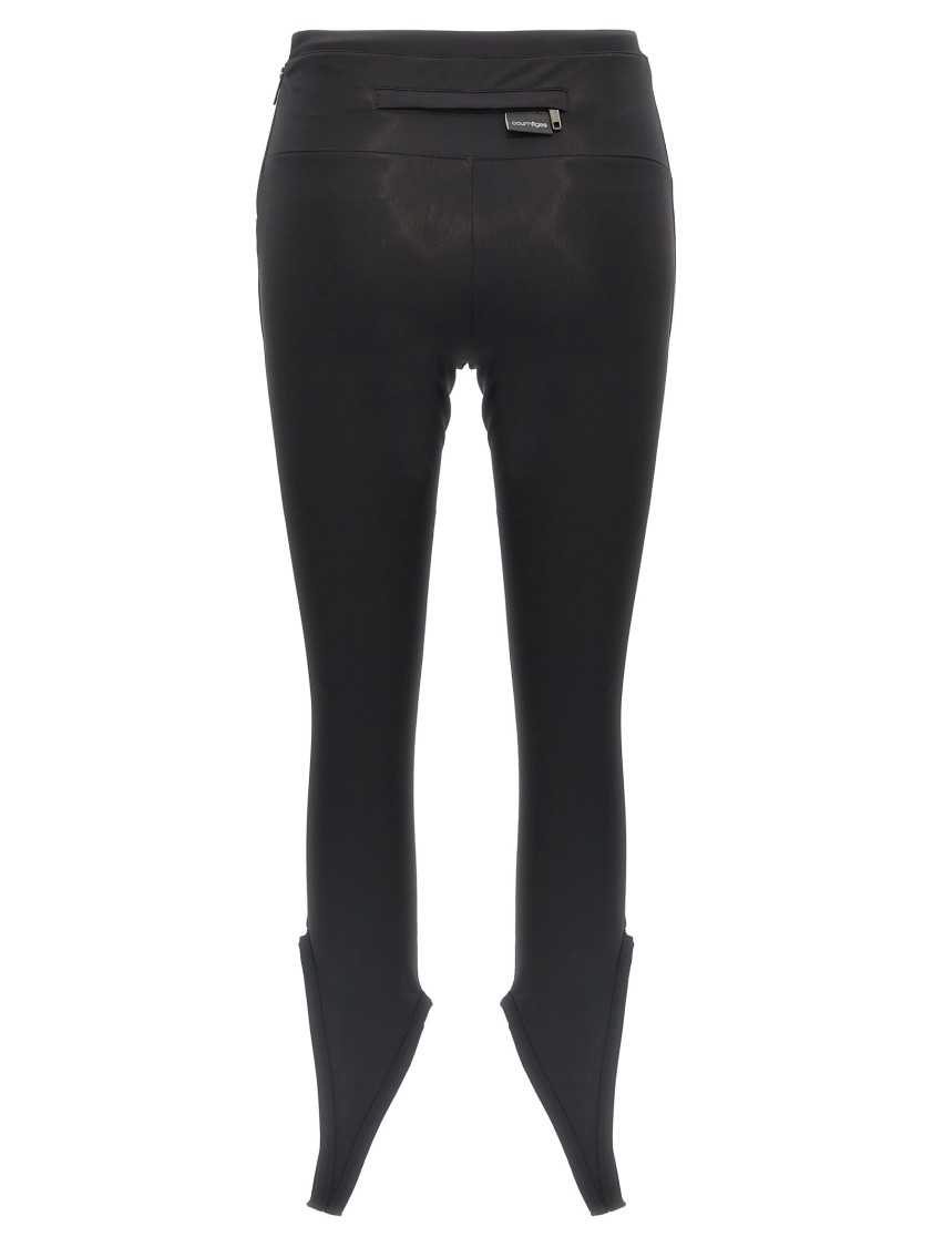 Courrèges Courreges 'reserved Tech' Leggings In Black
