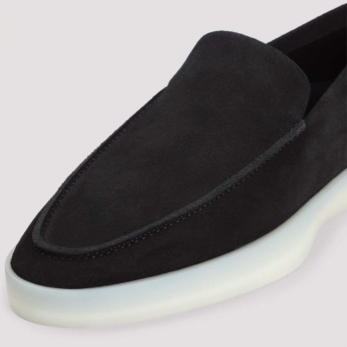 FEAR OF GOD FEAR OF GOD BLACK CALF LEATHER LOAFERS