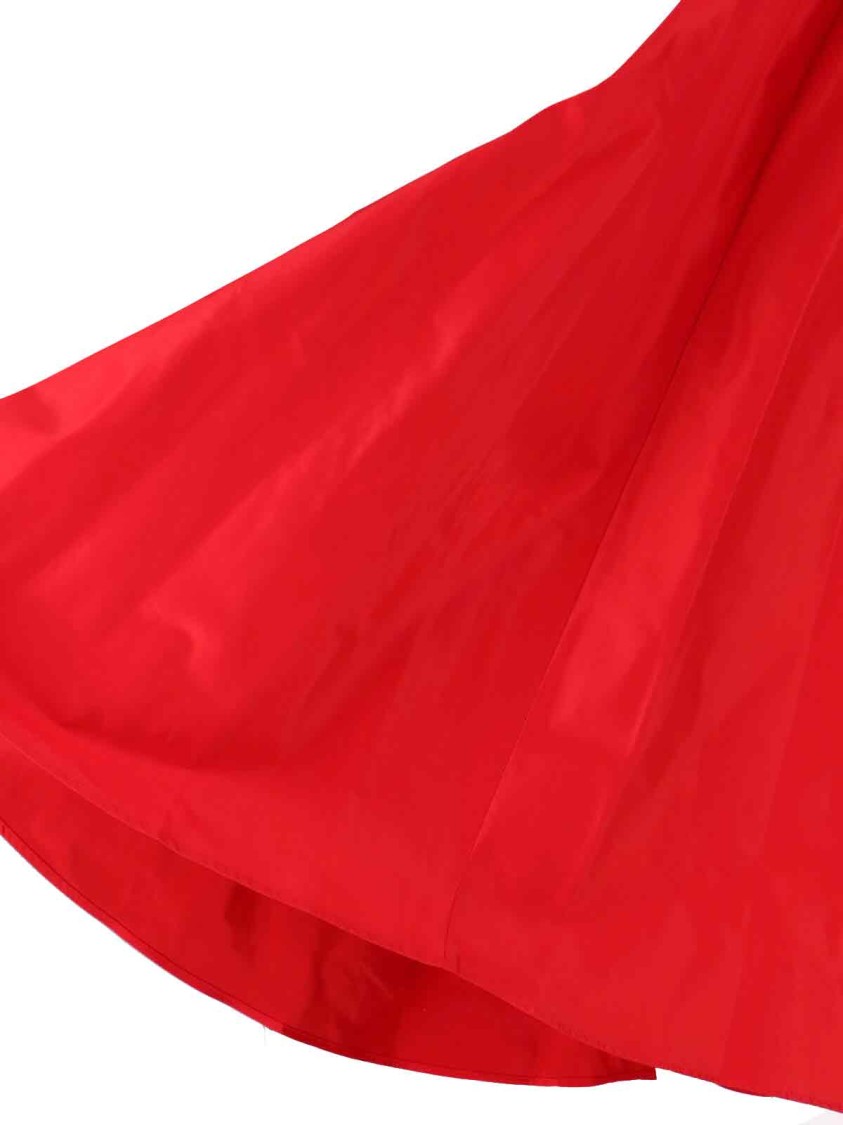 Aspesi A Mid-length Half-length Skirt In Red